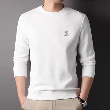 Linenfrost Waffle Knit Pullover