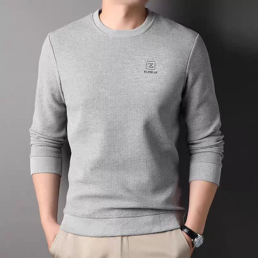 Linenfrost Waffle Knit Pullover