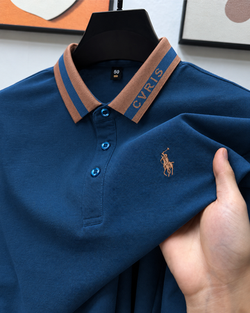 Obsidian Cavalier Polo T-Shirt
