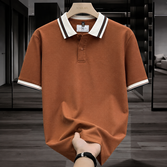 Old Money Heritage Crest Polo T-Shirt