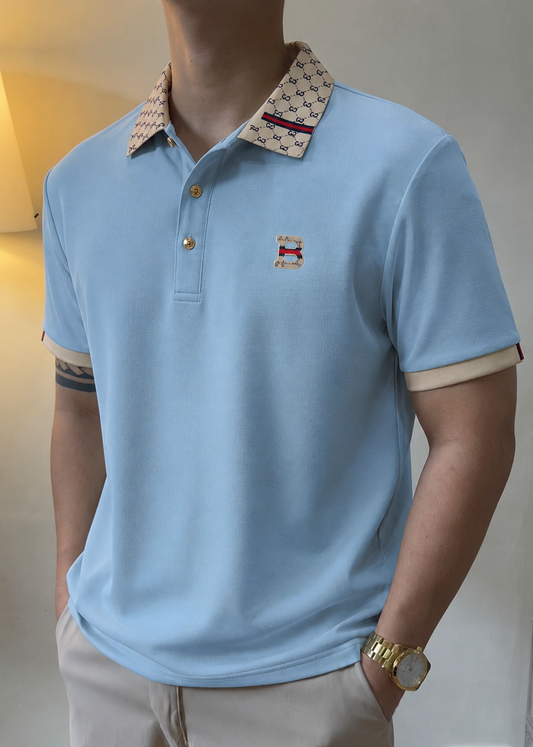 Aristovibe Monogram Polo T-Shirt