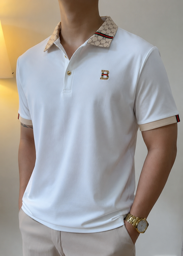 Aristovibe Monogram Polo T-Shirt