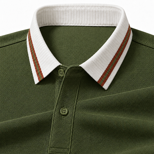 Old Money Heritage Crest Polo T-Shirt