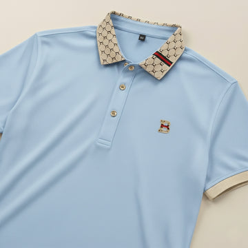 Aristovibe Monogram Polo T-Shirt