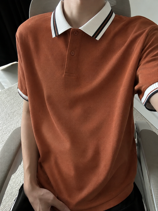 Old Money Heritage Crest Polo T-Shirt